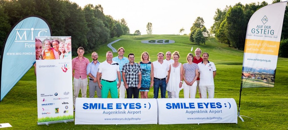 SMILE EYES Golf Trophy im GC Ebersberg