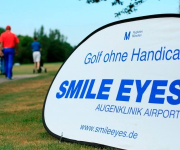 Smile Eyes Golftrophy im Golfpark Aschheim
